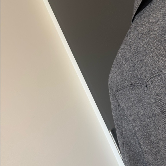 Circle S size 44R NWOT western/cowboy Vintage vibes gray blazer western accents - Picture 9 of 16